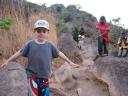 Les enfants à l’aise à la descente