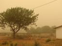 Normalement, on voit les monts Burkina
